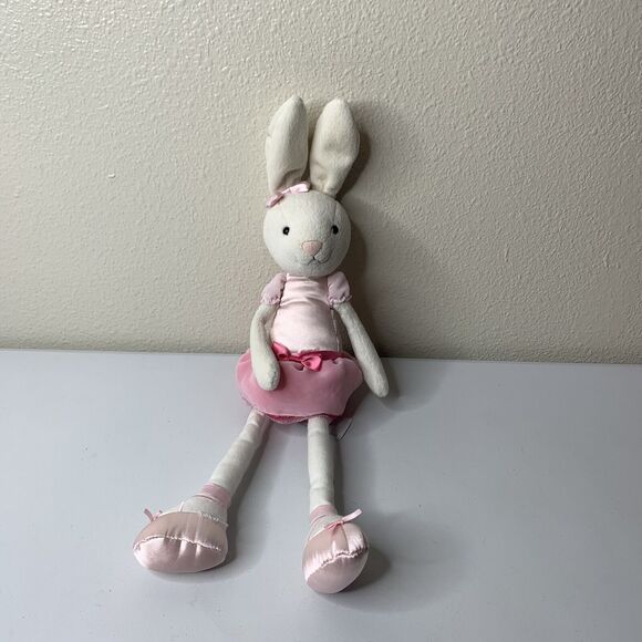 Jellycat London Rabbit Bunny Ballerina Dancer Pink Plush Stuffed Animal Kids - Picture 1 of 6
